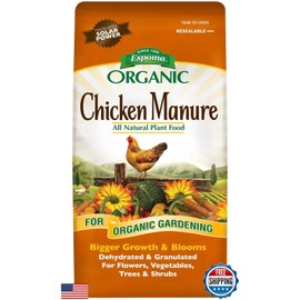 Espoma Organic Chicken Manure All Natural & Organic Plant Food, 3.75 lb Bag