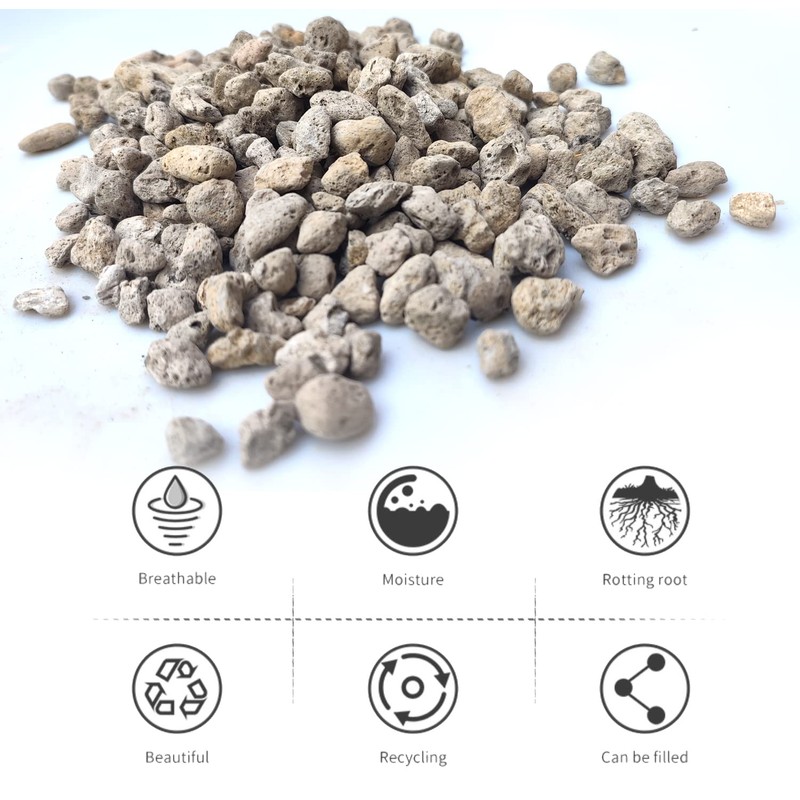 Horticultural Pumice for Plants Professional Sifted (20QT, 1/2 inch)