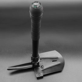 Emergency Zone 11-in-1 Collapsible Folding Military 15.5 Inch Survival Shovel Multitool with Carrying Case. Great for Hiking, Camping, Backpacking, Gardening, and for Keeping in Your Car. 5 Pack