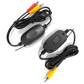 Camecho NEW 2.4G Wireless Color Video Transmitter and Receiver for The Vehicle Backup Camera Front Car Camera