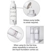 IS'MINE White Liquid Foundation Makeup, Matte Flawless Finish Foundation, Vegan