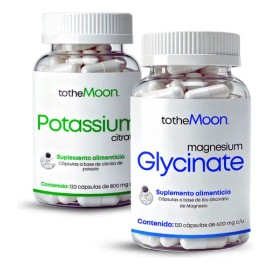 Glicinato De Magnesio Y Citrato De Potasio 120cp Tothemoonmx                                                                                          