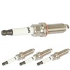 CCIYU Pack of 4 Double Iridium car spark plugs Fit