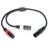 JORIND 5Pin XLR Male to Dual 3Pin XLR Female Cable