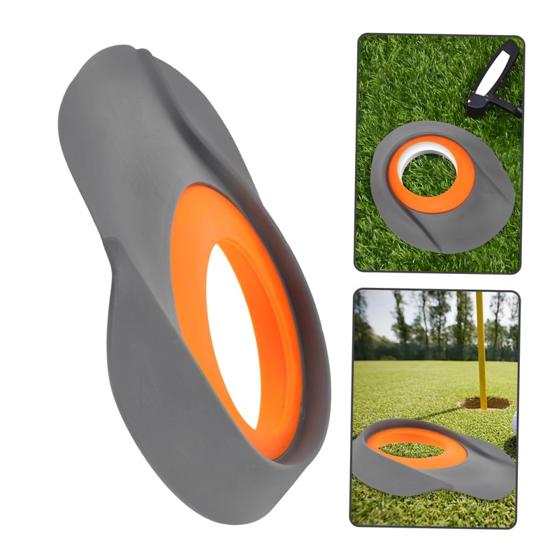 Mipcase 2pcs Golf Putting Disc Cup Putting Training Aid Indoor