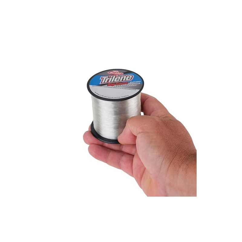 Trilene Big Game Fluorocarbon-Quarter Spools-Clear-10lb