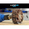 LINE10 Tools 5 Pieces 4 Inch Sanding Mop Kit, Moulding