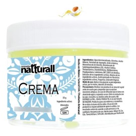 Crema Almendras Humectante Nutritiva Facial Corporal Natural