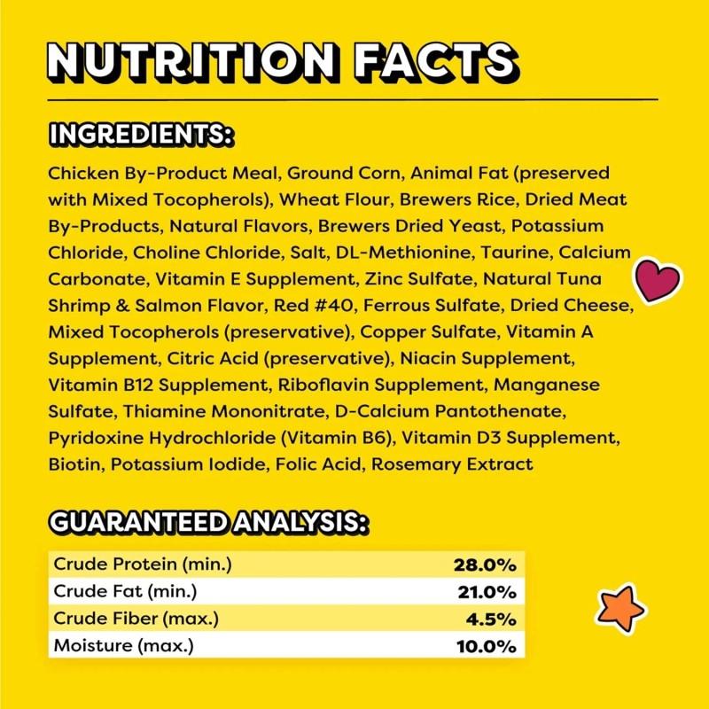 Temptations MixUps Crunchy and Soft Cat Treats Surfer's Delight Flavor,