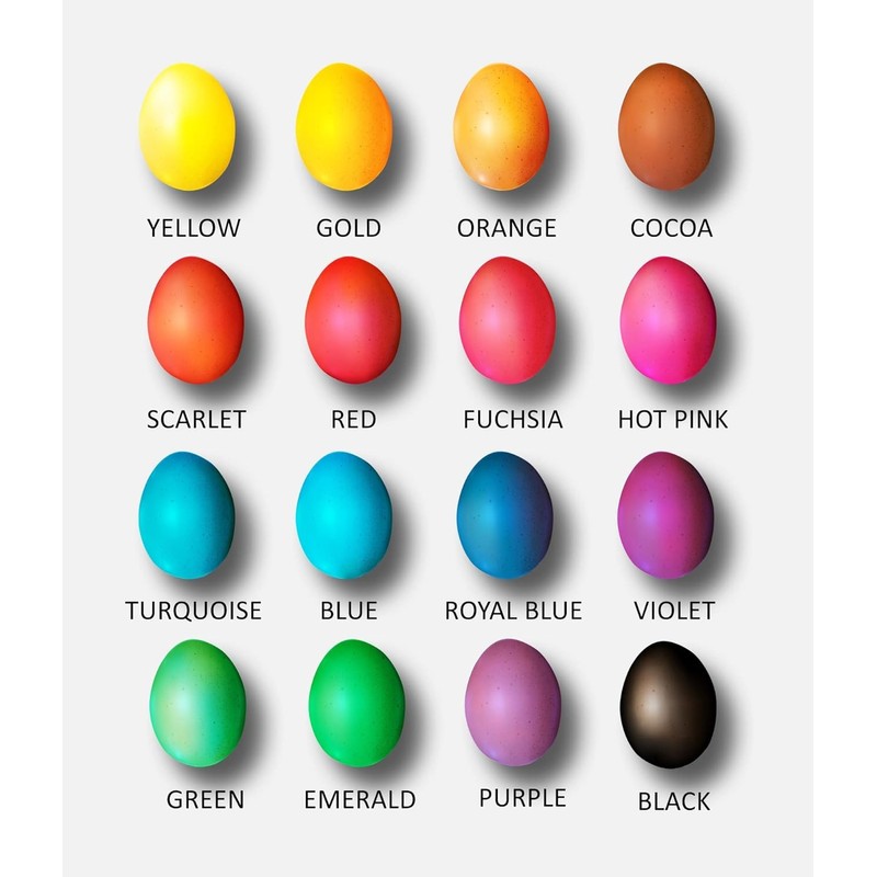 Pysanka Easter Egg Decorating Kit, 12 Wax Pens, 16 Dyes,