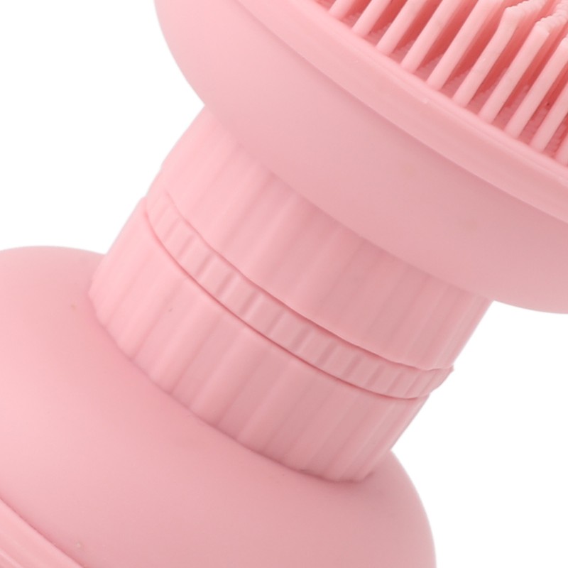 3 In 1 Cleansing Shampoo Manual Massage Brush Dual Head
