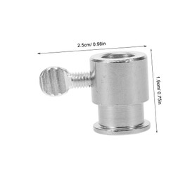 LALAFINA Grilling Rod Fixator Durable Rotisserie Grill Accessory for BBQ Spit Rod Stopper Ensures Smooth Rotation Stability for Portable Grills for Home Outdoor Use