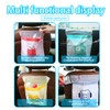 XINLIYA 60PCS Disposable Car Trash Bag, Easy Stick-On Portable Vehicle