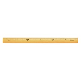 FTAKE30 Takeshaku (ruler, ruler) bamboo 30cm notation piece with gutter [22]