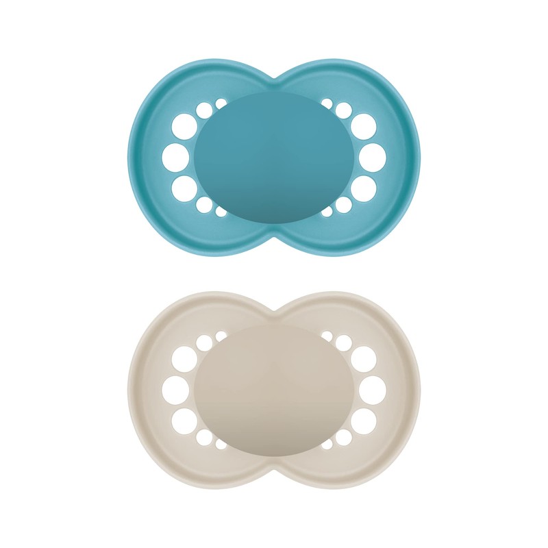 Pacifier, 6-16 Months, Original Pure, Boy 2-Pack