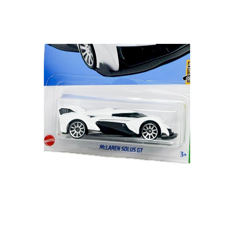 HotWheels McLaren Solus GT (blanco) 2023 HW Exotics