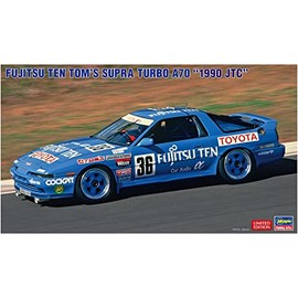 Hasegawa 20553 1/24 Fujitsu Ten Toms Supra Turbo A70 1990JTC Plastic Model