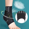 Ankle Support Brace Breathable Relieve Discomfort Foot Compression Sleeve Wraps