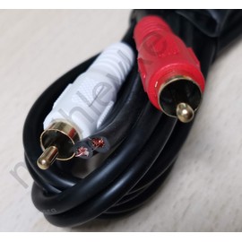 PHONO CORD FOR TECHNICS SL1200 SL1210 LOW CAPACITANCE HIGH FIDELITY CABLE NEW UK