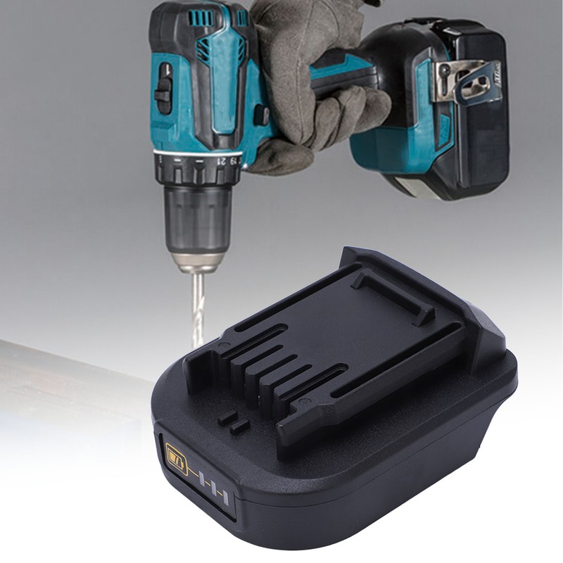 Battery Power Adapter Cordless Circuit Protection Simple Operation Battery Converter