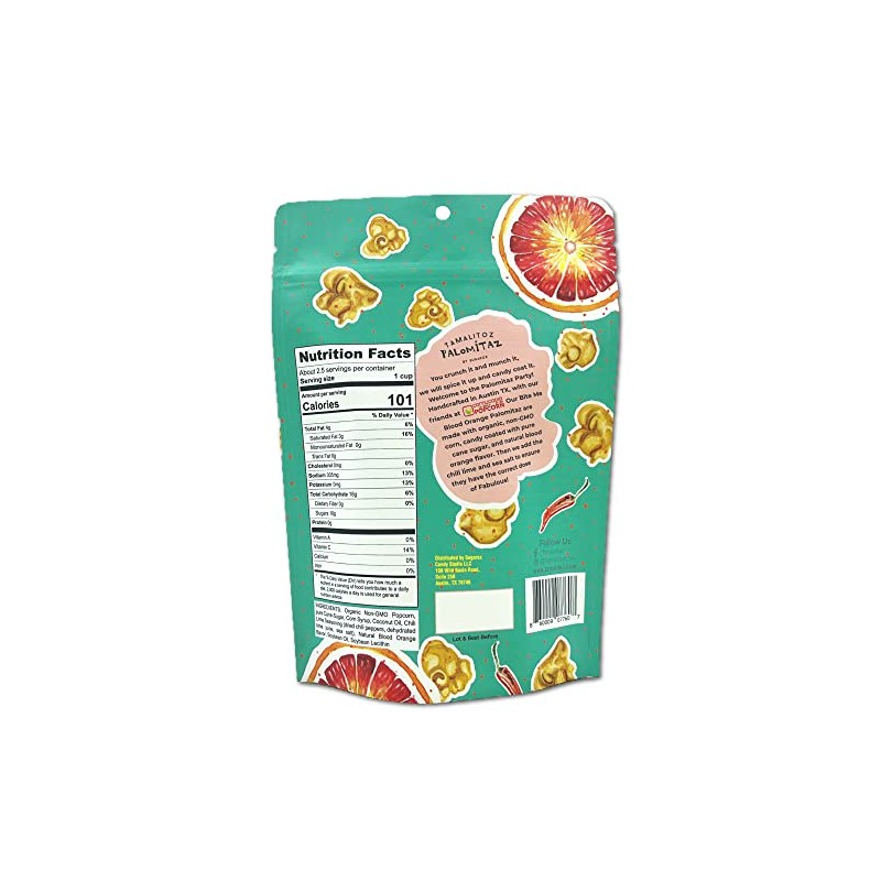 Tamalitoz by Sugarox Popcorn Bite me Blood Orange 2 pack