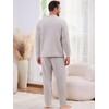 Snuggle Sac Ultra Soft Mens Pajamas Set Cozy Warm Microfiber