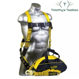 Guardian Fall Protection Velocity Harness/Lanyar