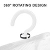 UKCOCO Mesh Storage Hanging Bag with Swiveling Hook - Breathable