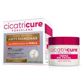 Cicatricure Porcelana Crema Gel Facial Antimanchas Reduce Manchas Aclara Tono Piel Uso Rostro Cuello Dermatológicamente Comprobado Aclarante Tarro