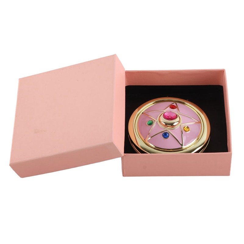 Anime Makeup Mirror Star Crystal Star Cosmetic Makeup Folded Mirror