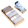 KitchenEdge Bamboo Kitchen Towel and Food-Storage Organizer, Perfect for Kitchen