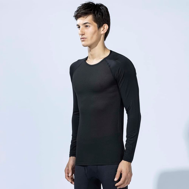 Otafuku Gloves, Summer Inner, Long Sleeve, Round Neck, First Layer