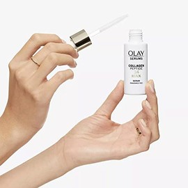 Olay Suero de péptido de colágeno MAX, visiblemente reafirmante, sin fragancia, 1.3 oz