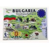 World By Shotglass Bulgaria EU Series Fridge Magnet 2.5" x