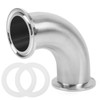 JMCOLMT Elbow 1.5" Tri Clamp Elbow 90 Degree Pipe Fitting
