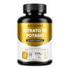 Citrato De Potasio Puro Well Rounded 120 Cápsulas, Suplemento Mineral,