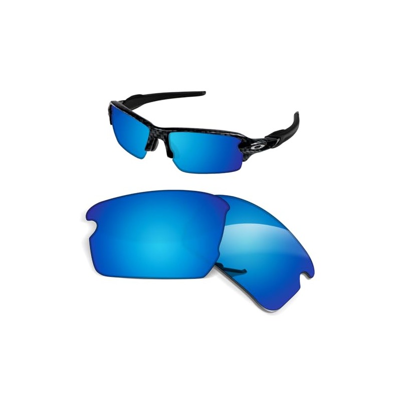 1.5MM Replacement Lenses Compatible With Oakley Flak 2.0 Asian Fit