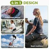 ATEPA 4-in-1 Travel Cushion, Ultralight Portable Inflatable Pillow Seat Cushion