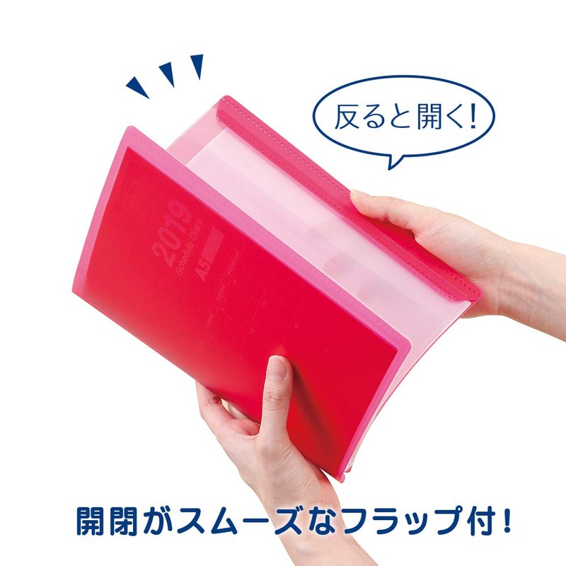 Sekisei ACT-5955-90 Notebook Cover, Actif, V, Smapoke, A5, Clear