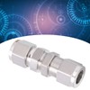 316 Stainless Steel Double Ferrule Compression Fitting Bulkhead Connector AccessoryФ1/2