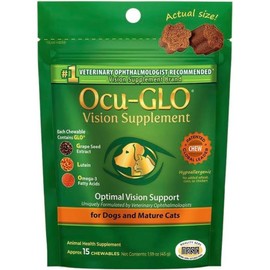 Ocu-GLO Ocu-GLO Eye Health Chewable for Senior Dogs, Cats, and Cats / 오큐글로 Ocu-GLO 노령견 고양이 묘 눈 건강 츄어블