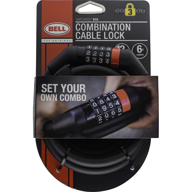 BELL Watchdog 610 Cable Combo Lock 2019
