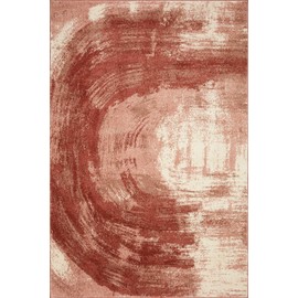 Loloi II Spirit Collection SPI-03 Rose/Spice 5'-3" x 7'-6" Area Rug