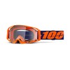 100% ARMATIC Goggle Neon Orange - Clear Lens