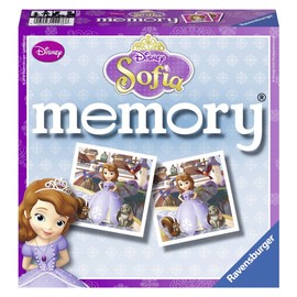 Ravensburger Sofia the First Mini Memory Game - 48 memory picture cards, making 24 picture pairs