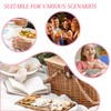 Travel Utensils with Case, Reusable Plastic Cutlery, Travel Cutlery Set,