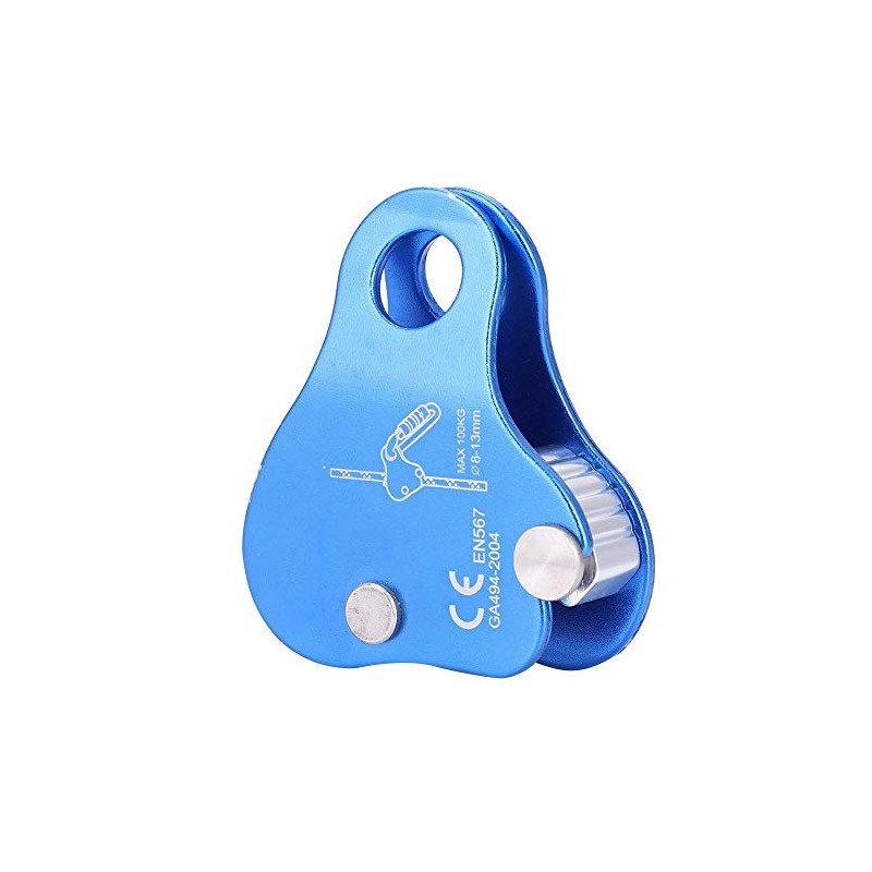 Rope Gripper, Climbing Safety Outdoor Climbing Mountaineering Rappelling Aluminium Rope