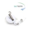 Smiling Tooth Rhinestone Alloy Badge Holder Cute Retractable ID Badge