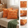 Kxsufwa Autumn Decorations, 2 Pcs 45x45cm Orange Cushion Covers, Halloween