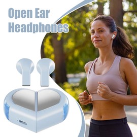 Ear Buds - Heart Shape Game Earphones,High-Fidelity Clear Voice Calls Earbuds for Running Studying Hiking Driving Airplane Jogging Sports Cycling Meetings Workout